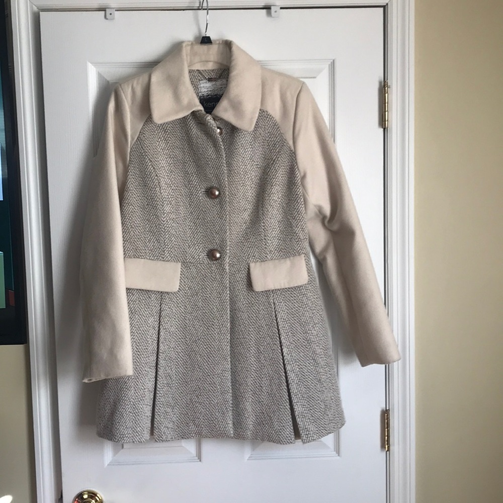 Kensie Cream Coat